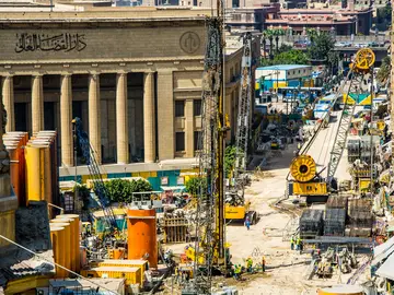 Bauer Egypt was commissioned for the third phase of Cairo Metro Line 3