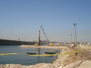 Bauer Egypt played an important role in the construction of the New Assiut Barrage