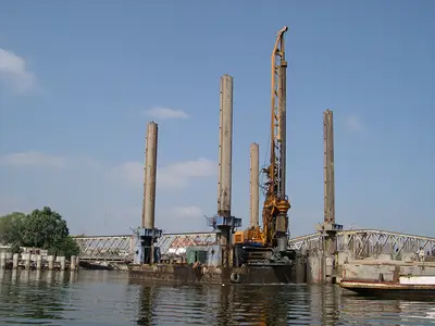 Bauer Egypt was tasked with constructing the new Damietta Metal Bridge